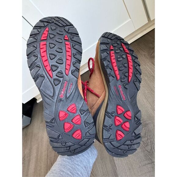 Columbia Newton Ridge Plus Waterproof Hiking Boots, Women’s 9.5 Amped Leather El - Picture 10 of 14